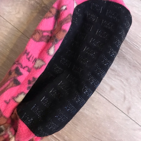 Lazy One XL womens pink Don’t moose with me footed trap door onesie - Picture 8 of 8